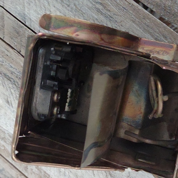 VINTAGE Copper Antique Car Music Box - Plays Happy Days - Picture 3 of 10